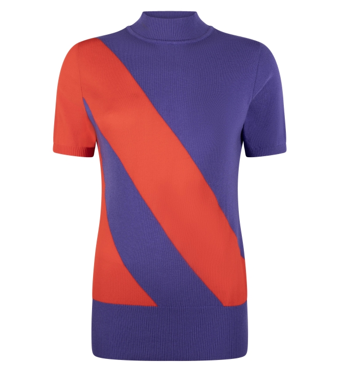 Zoso Fancy Sweater Purple/Black