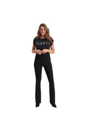 Florez Hally Flared Punto black