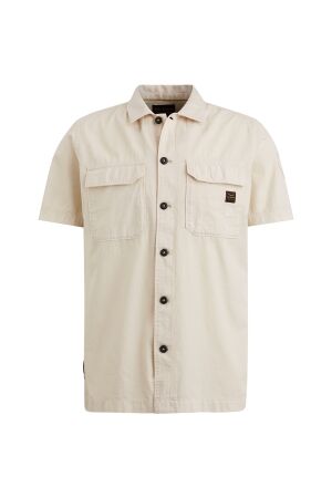 PME Legend Short Sleeve Shirt Ctn  bedford 7013 Bone White