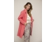 Rino en Pelle Double breasted coat 3020 coral