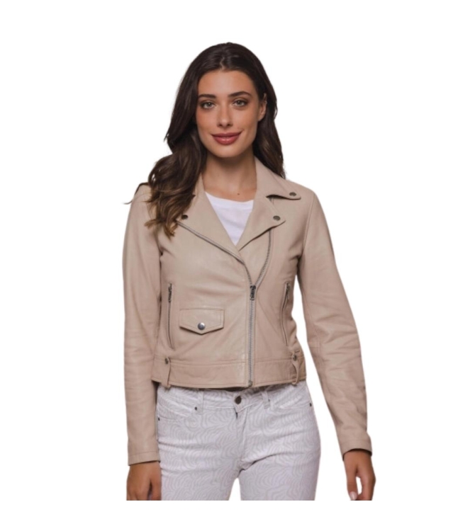 Rino en Pelle Biker jacket 6 beach