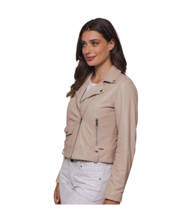 Rino en Pelle Biker jacket 6 beach