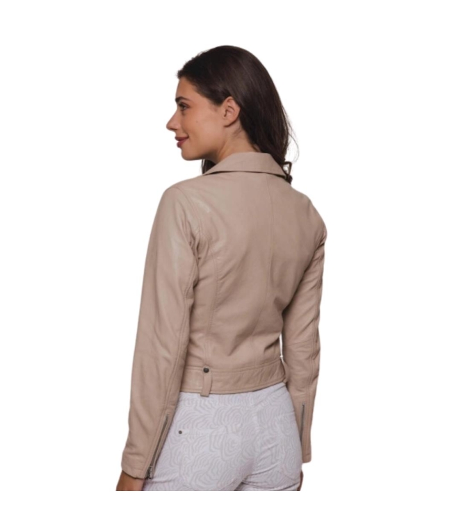 Rino en Pelle Biker jacket 6 beach