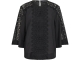 Copenhagen Muse Shirt with lace all over Black