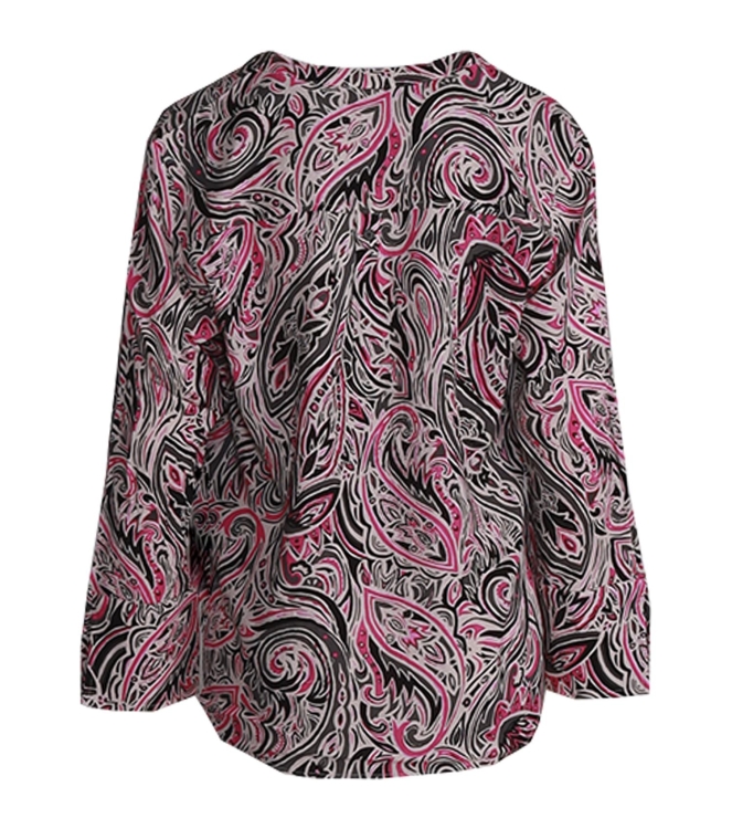 Freequent Blouse Moonbeam w.Raspberry Rose