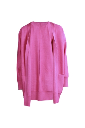 Freequent Cardigan Raspberry Rose Melange