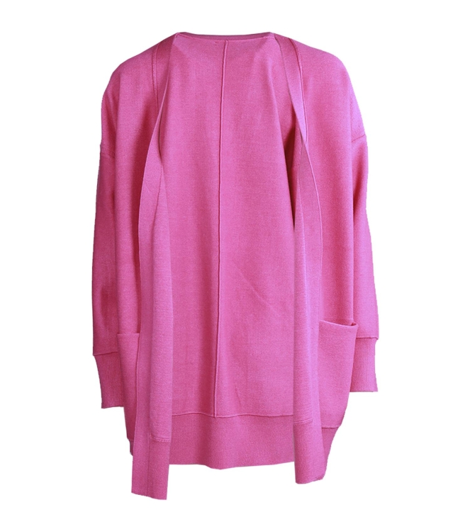 Freequent Cardigan Raspberry Rose Melange