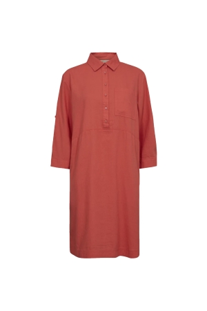 Freequent jurk Hot Coral