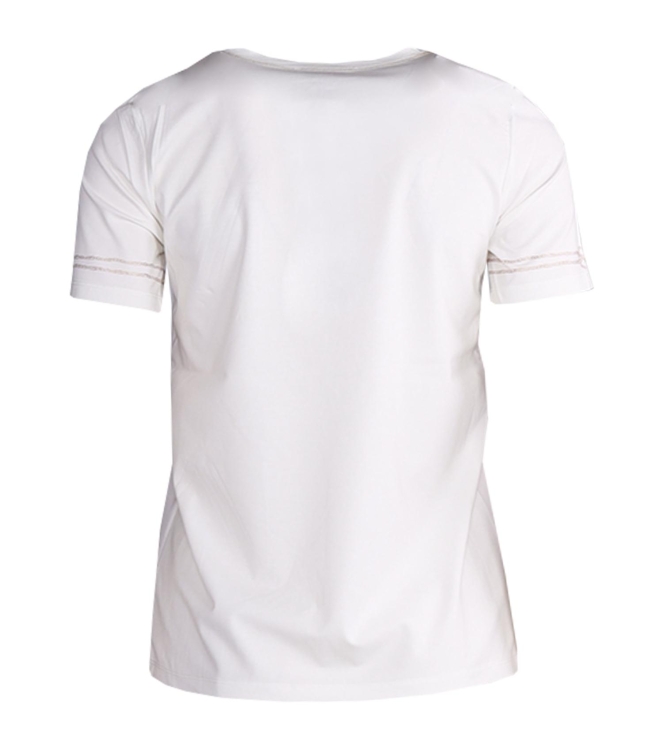 Leo en Ugo TEJ699 Tee Shirt Off-White/Gold