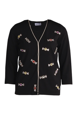 Leo en Ugo TEJT672 Twin Set Black