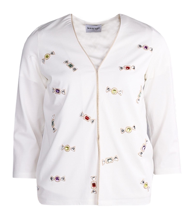 Leo en Ugo TEJT672 Twin Set White