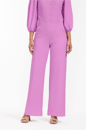 Studio Anneloes Luz bonded trousers 4600 lila pink