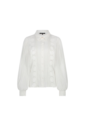 Tramontana Blouse Lace Tapes 001100 Off white