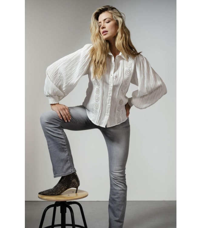 Tramontana Blouse Lace Tapes 001100 Off white