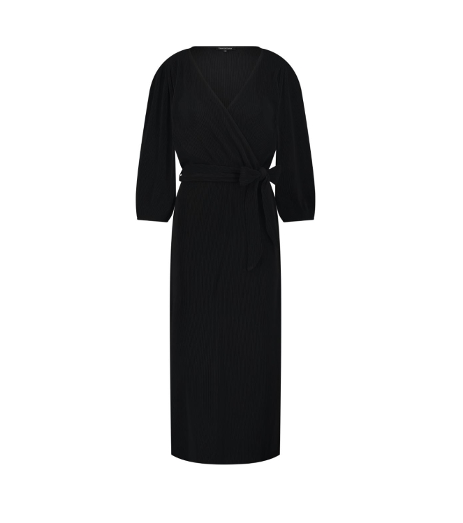 Tramontana Dress Plisse 009000 Black