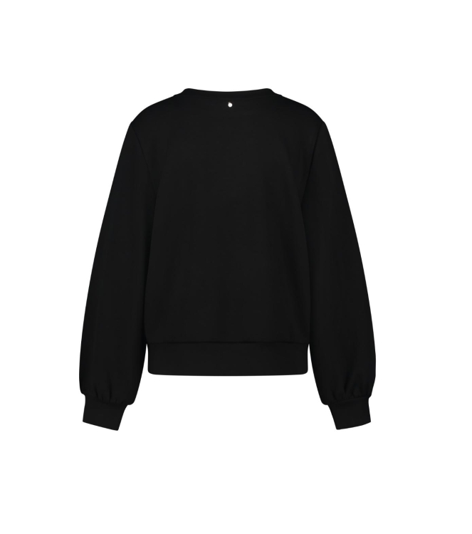 Tramontana Sweater Sailor Buttons 009000 Black