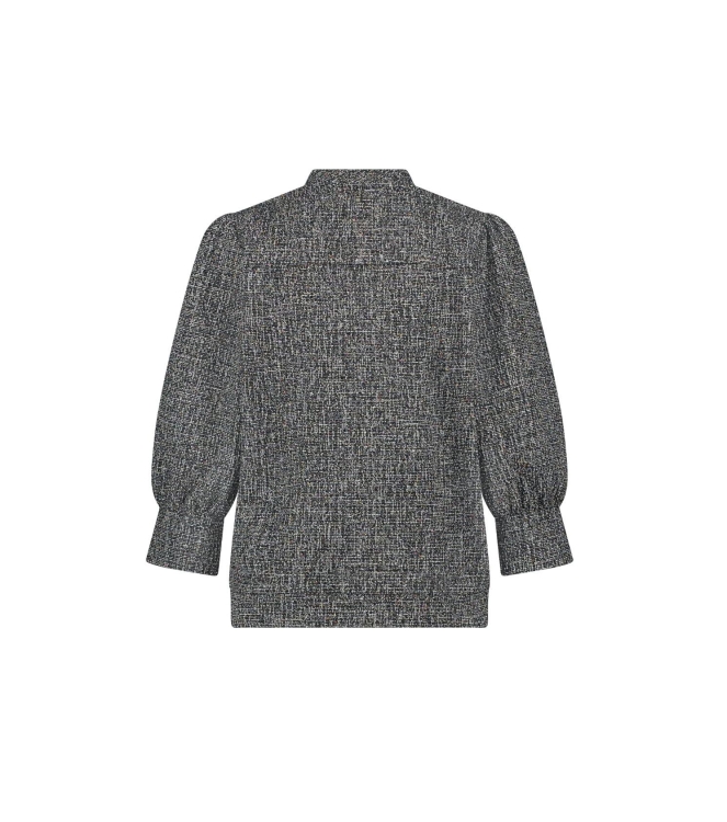 Tramontana Top Stretch Tweed 009000 Black