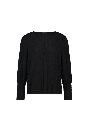 Tramontana Top Structure V-Neck 009000 Black