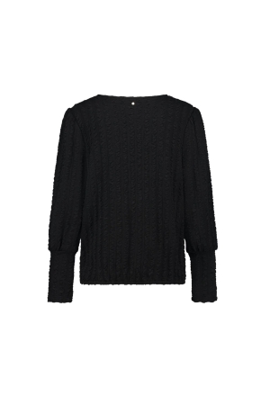 Tramontana Top Structure V-Neck 009000 Black