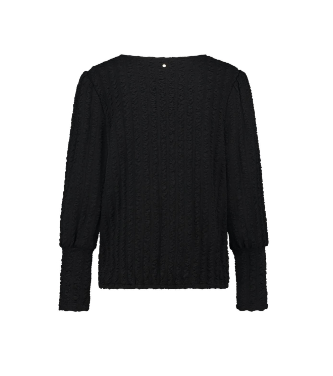 Tramontana Top Structure V-Neck 009000 Black