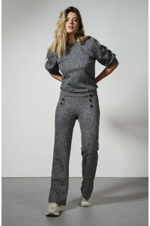 Tramontana Trousers Stretch Tweed 009000 Black