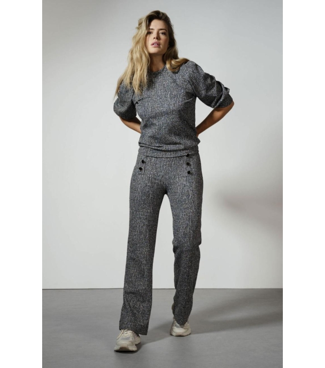 Tramontana Trousers Stretch Tweed 009000 Black