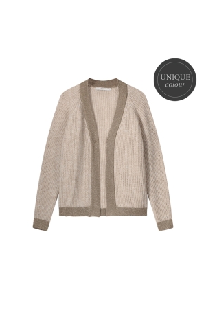 Summum Woman Cardigan airy alpaca blend knit 122 Ivory