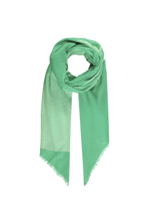 Expresso Scarf with graphic print EX560 Jelly green