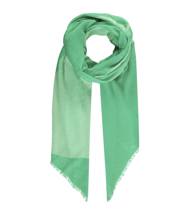 Expresso Scarf with graphic print EX560 Jelly green