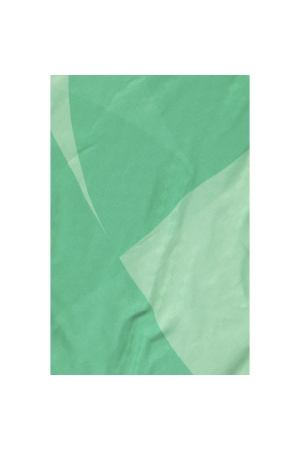 Expresso Scarf with graphic print EX560 Jelly green