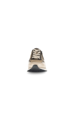 Gabor Velour/Nappa/Met. 34 farro/noce/bronce
