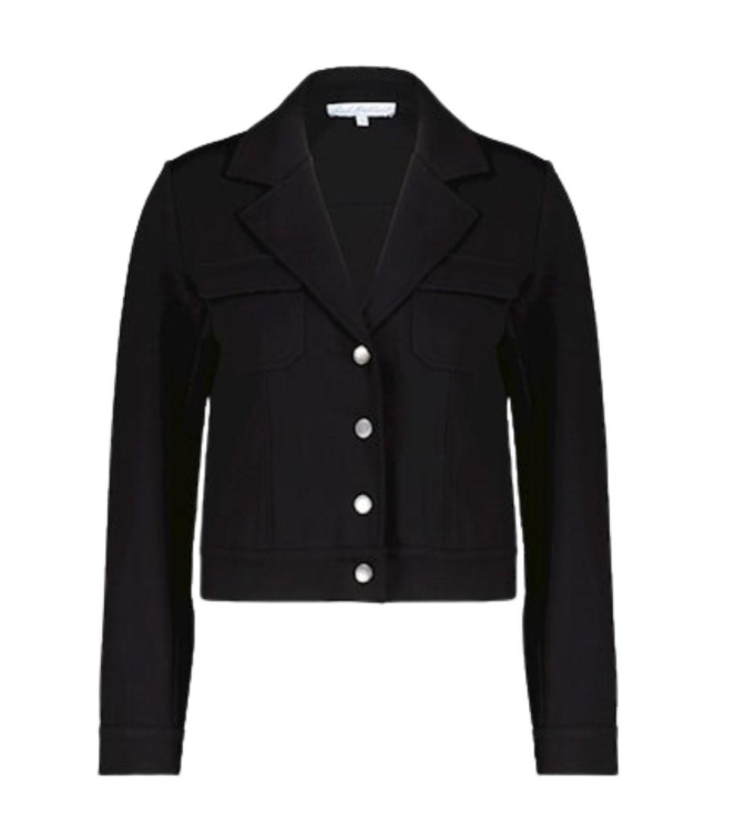 Red Button Jacket Jill punta Black