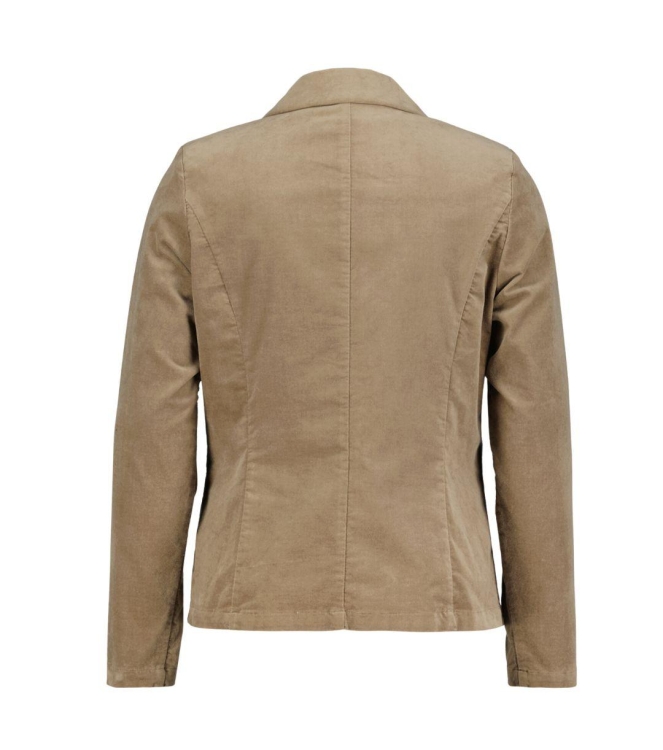 Red Button Blazer Babs velvet Clay