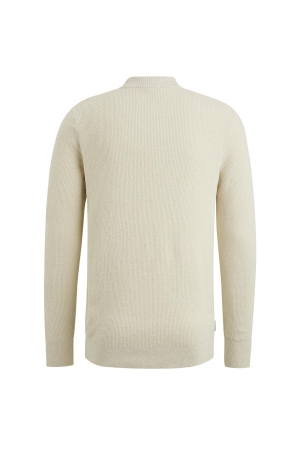 Cast Iron Mock neck fine boucle 7014 Silver birch