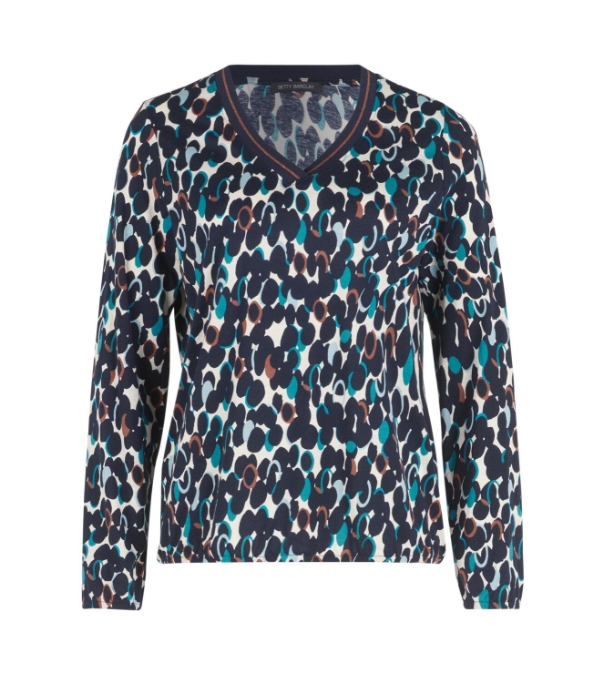 Betty Barclay Shirt Kurz 1/1 Arm 8888 Dark blue/petrol