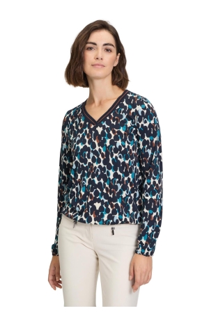 Betty Barclay Shirt Kurz 1/1 Arm 8888 Dark blue/petrol