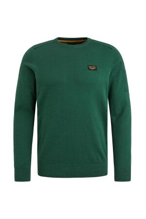 PME Legend R-neck American classic knit 6143 Trekking green