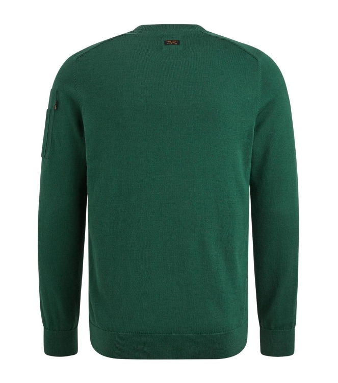 PME Legend R-neck American classic knit 6143 Trekking green