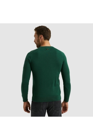 PME Legend R-neck American classic knit 6143 Trekking green