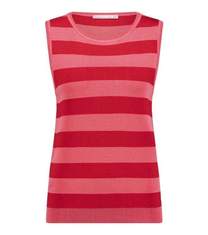 Studio Anneloes Quinny sls stripe pullover 3337 Coral/Red
