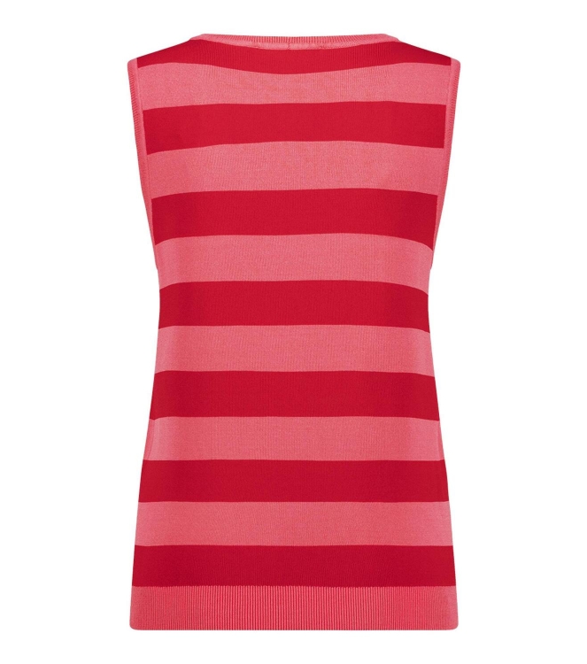 Studio Anneloes Quinny sls stripe pullover 3337 Coral/Red