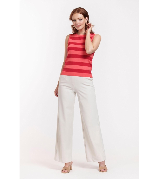 Studio Anneloes Quinny sls stripe pullover 3337 Coral/Red