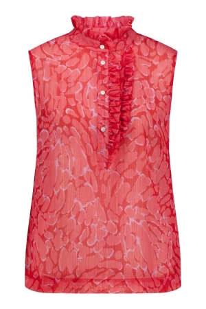 Studio Anneloes Odette crepe sls top 3733 red/coral