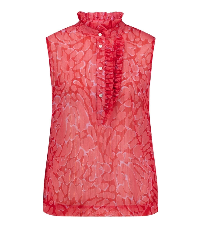 Studio Anneloes Odette crepe sls top 3733 red/coral