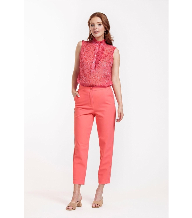 Studio Anneloes Odette crepe sls top 3733 red/coral