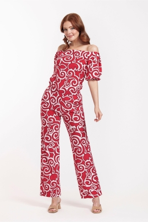 Studio Anneloes Manon tulip top 3711 red/offwhite