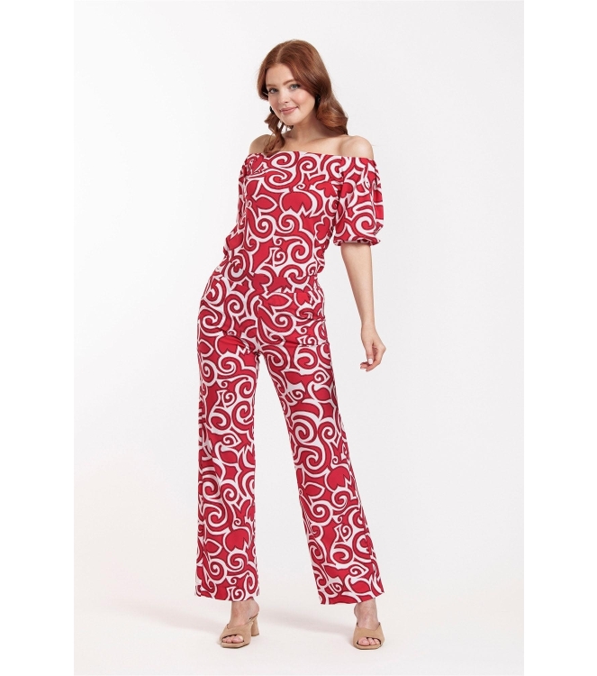 Studio Anneloes Manon tulip top 3711 red/offwhite