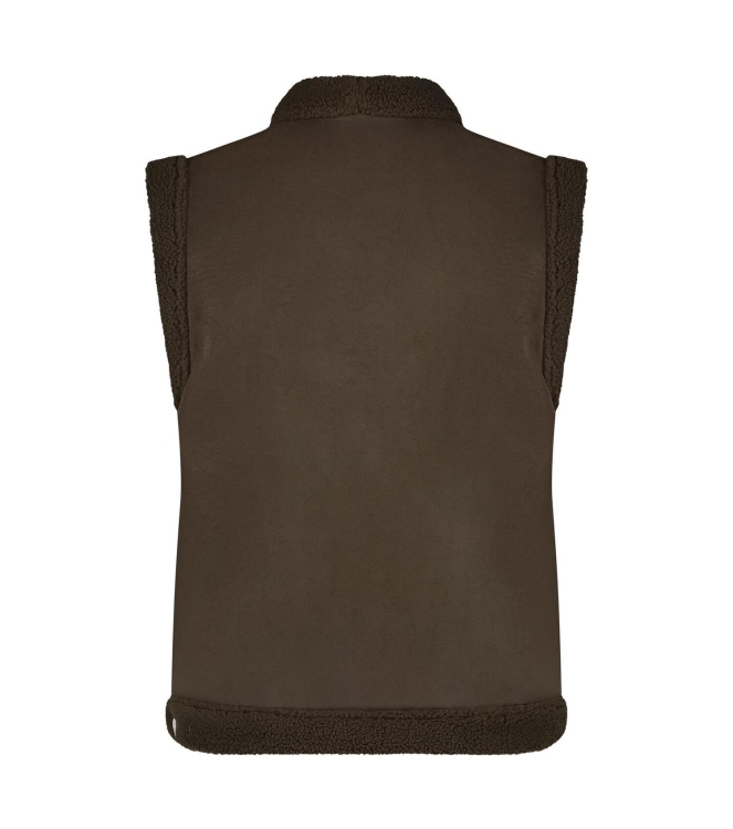 NUKUS Elise Gilet 37 burned olive