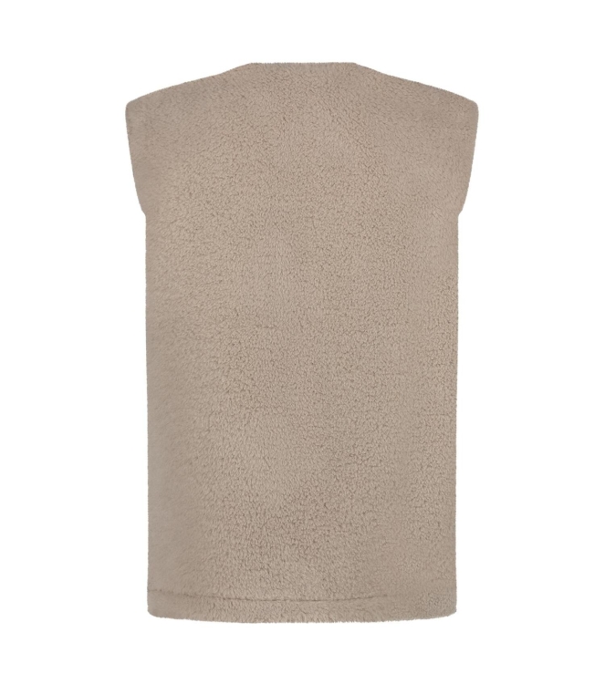 NUKUS Jillian Gilet 102 sand/brown