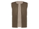 NUKUS Jillian Gilet 102 sand/brown